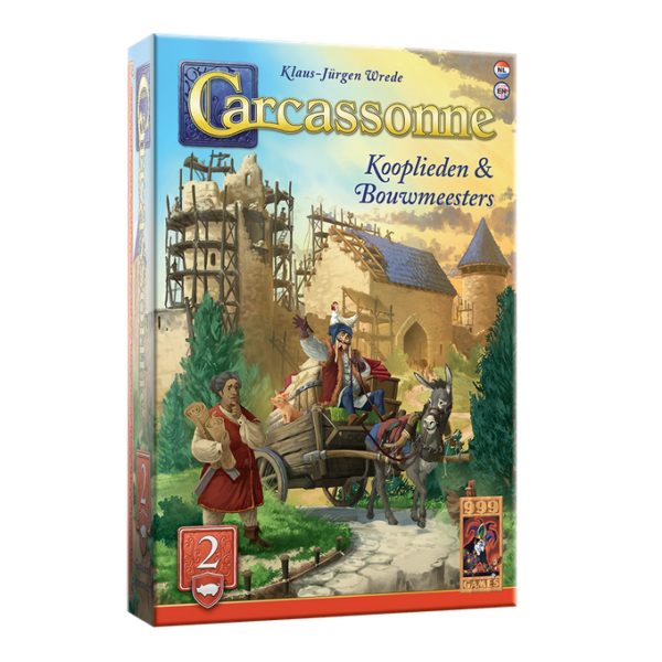 Carcassonne: Kooplieden & Bouwmeesters Uitbreiding 2