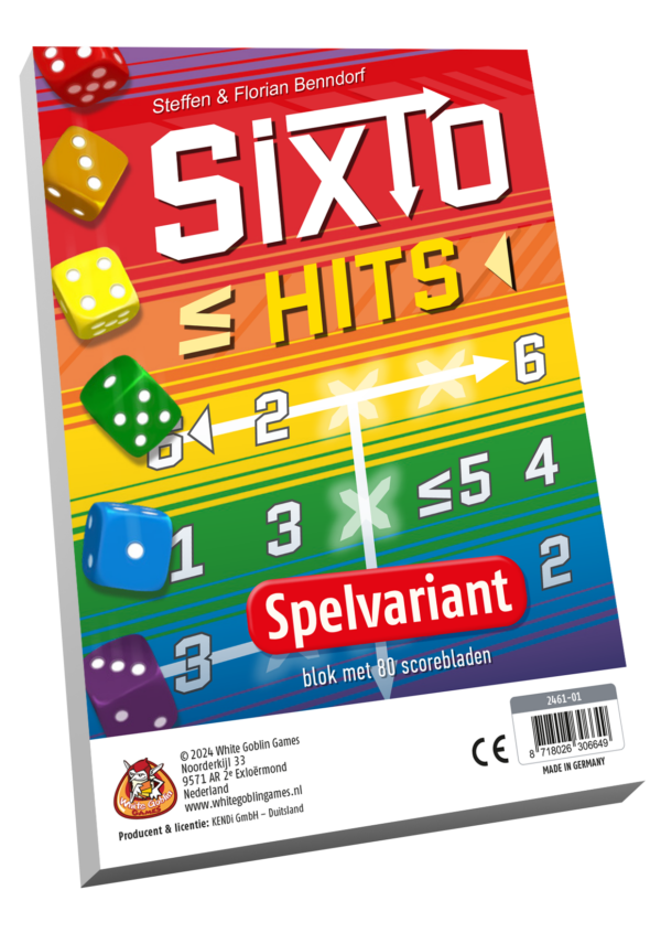 Sixto: Hits - Spelvariant Scoreblok