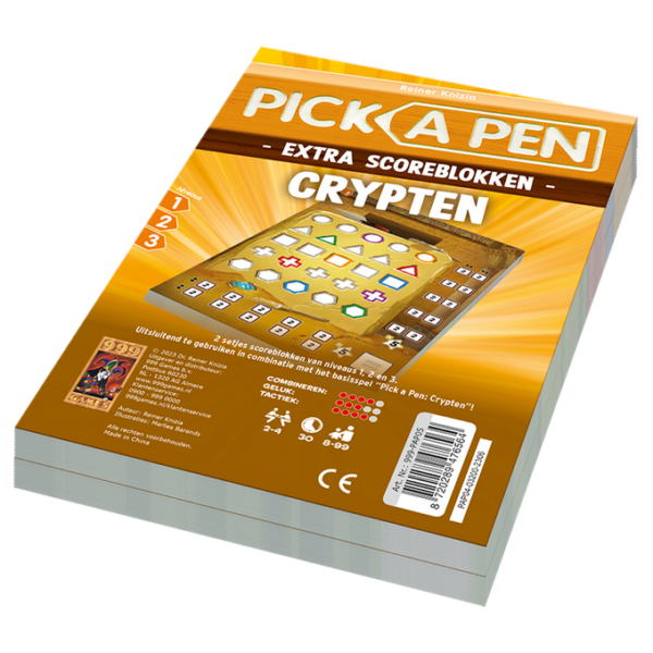 Pick a Pen Crypten Scoreblokken