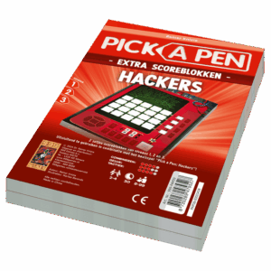 Pick a Pen Hackers Scoreblokken