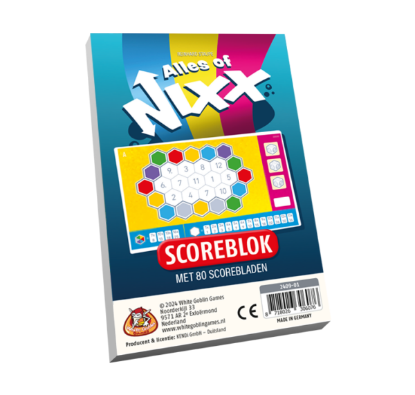 Alles of Nixx - Scoreblok