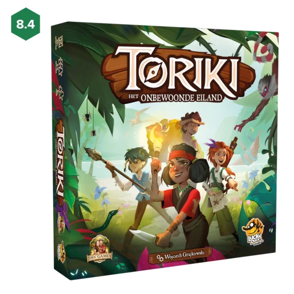 Toriki: Het Onbewoonde Eiland - Bordspel