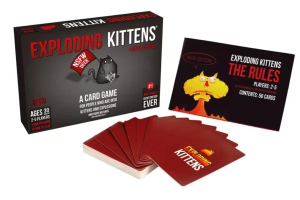 Exploding Kittens NSFW 18+ editie