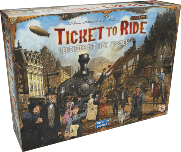 Ticket to Ride Legacy – Legendes uit het Westen