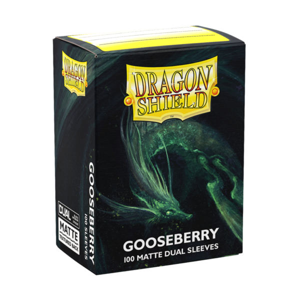 SLEEVES Dragon Shield Matte dual Gooseberry 100ct