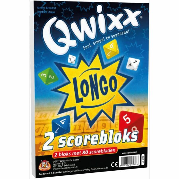 Qwixx Longo (2 scorebloks)