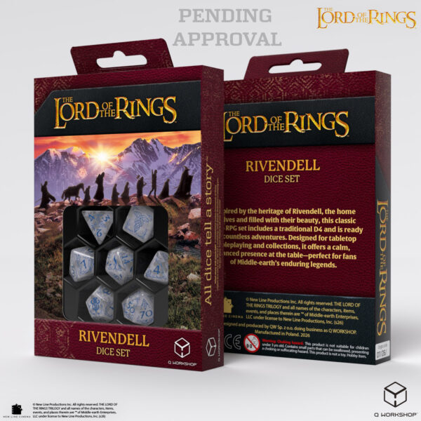 The Lord of the Rings: Rivendell Dice Set
