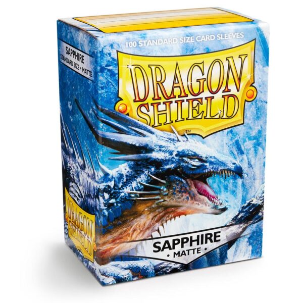 SLEEVES Dragon Shield Matte Sapphire / Blue 100ct