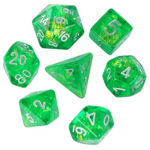 Dobbelstenen set CandyPaper Groen
