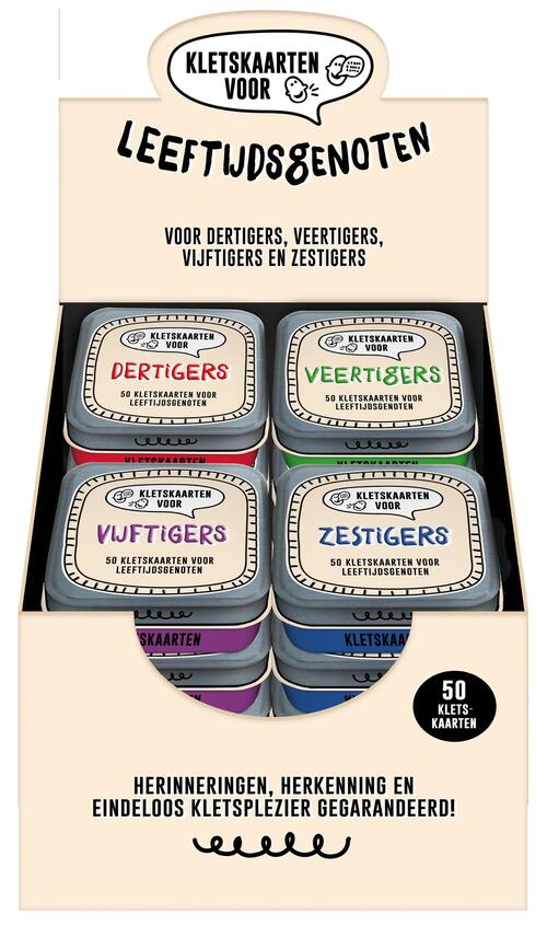 Kletskaarten voor Veertigers