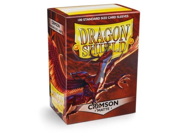 SLEEVES Dragon Shield Crimson Classic / Red 100ct