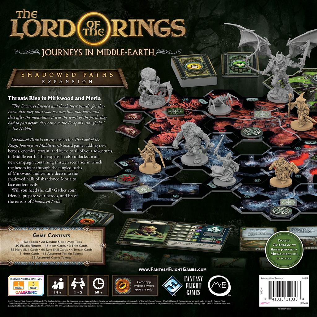 Lord of the Rings: Journeys in Middle Earth - Shadowed Paths - Afbeelding 2